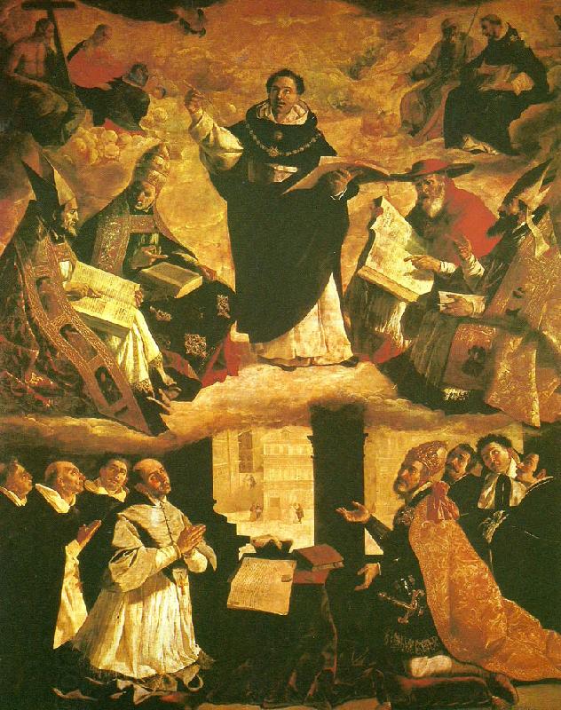 Francisco de Zurbaran the apotheosis of st oil painting picture